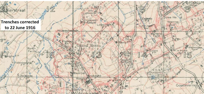 Trenches Corrected National Library Of Scotland