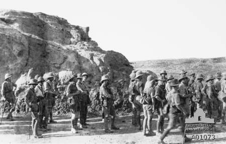 Dunsterforce men (Australians in slouch hats) in Persia