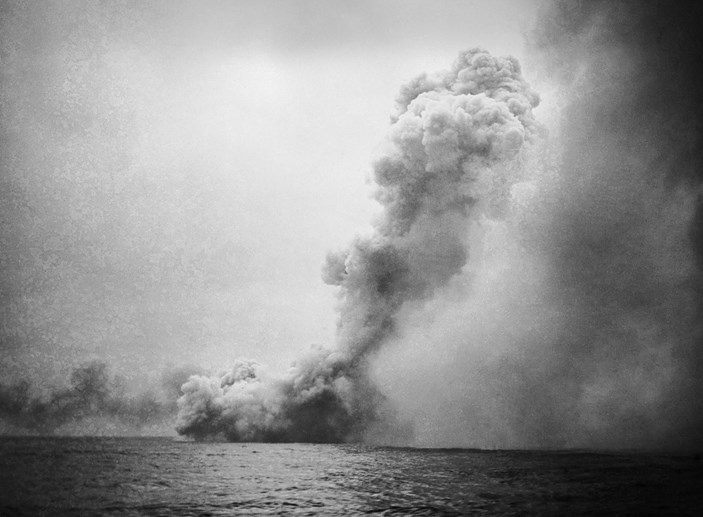 Last Moments Of HMS Queen Mary