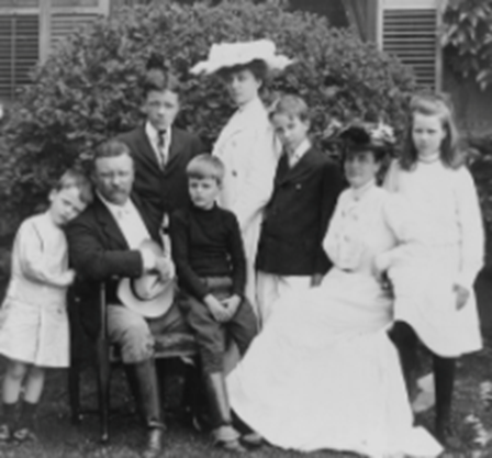 Half Sister Alice Sister Ethel, And Brothers Ted, Kermit And Archie