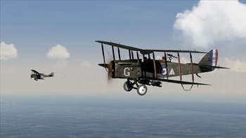 5 Squadron Dh4s On A Mission.