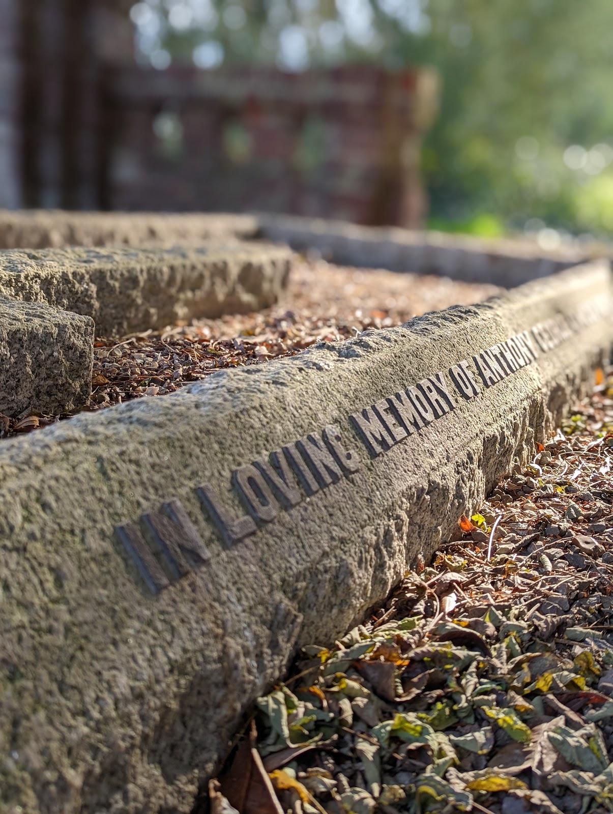 Morris Private Memorial Close Up