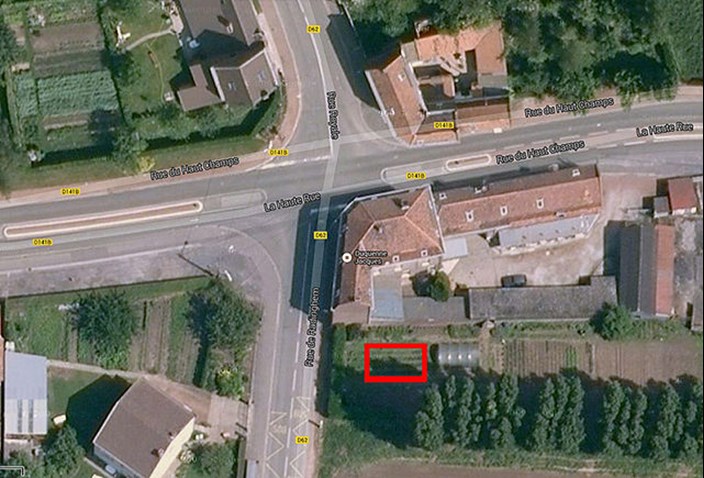Aerial Image Of The Location Of The Burial Site, Courtesy Of Dean Hill And Stuart Reeves (Via Google Maps)