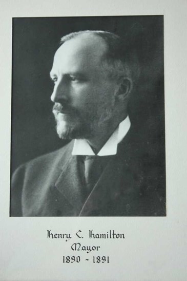 Henry Coulthard Hamilton, Robert’s father. Photo - Ancestry