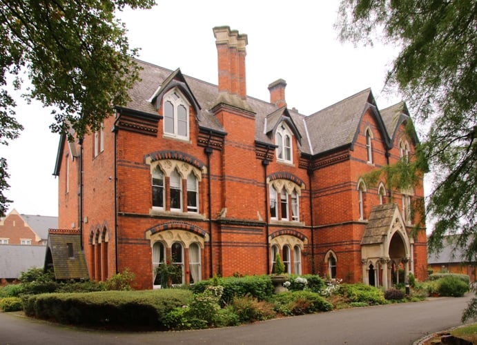 Former Stoneygate School In Leicester (Now A Listed Building)