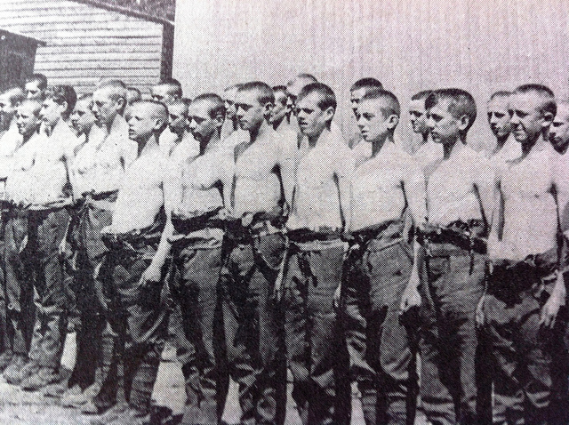 Recruits At No 5 Convalescent Camp