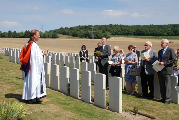 Marfaux Cemetery For Leonard Maidment