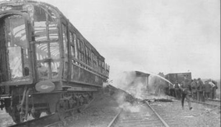 Dousing The Flames Gretna Rail Disaster 1915