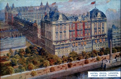 The Hotel Cecil In London