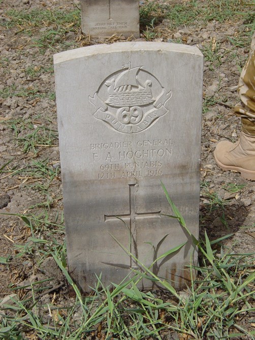 Headstone Of Brigadier General Frederick Hoghton