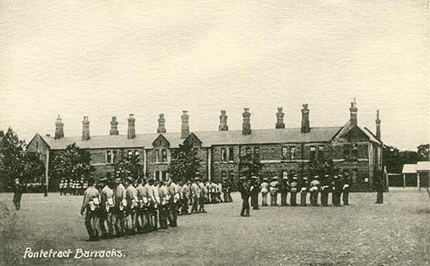 Pontefract Barracks.