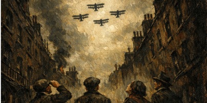 German Bombers At Night
