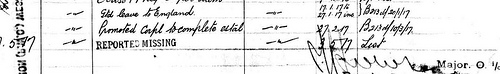 Excerpt From John Heptinstall's Service Record