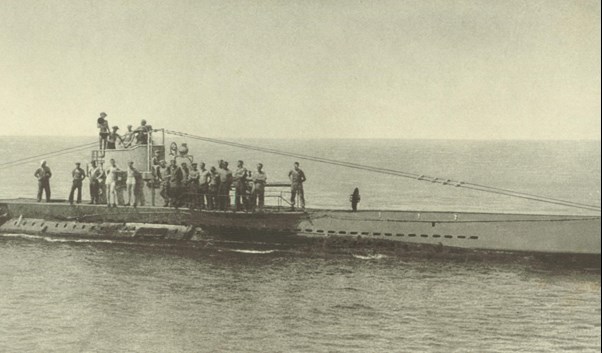 U Boat (U 38) Of The U 31 Type