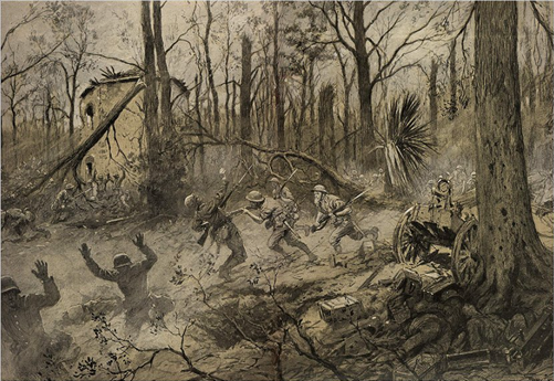 The American Brigade In Belleau Wood
