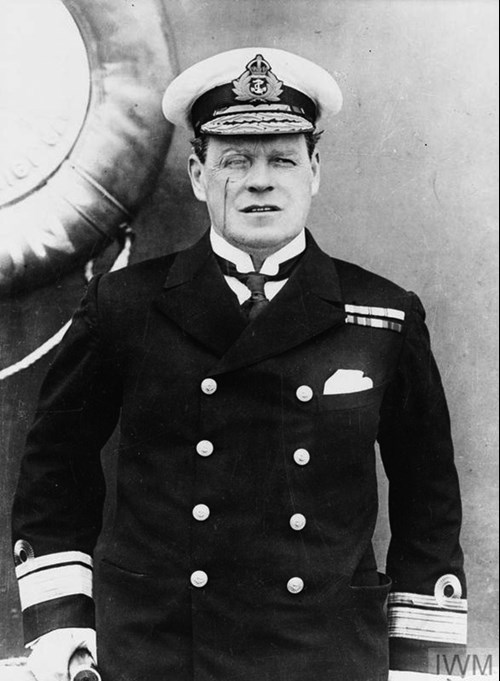 Portrait Of Admiral Rosslyn Wemyss, Probably Taken When He Was In Command Of The East Indies And Egyptian Squadron, 1917. Courtesy IWM Q54783