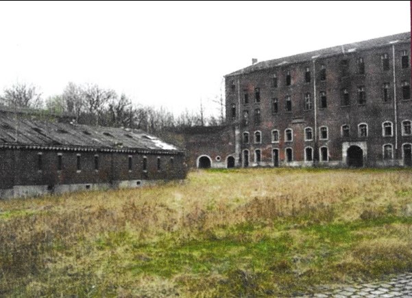 Fort Chatreuse. Cell Block On Left. The Arch On The Left Led To The Execution Ground