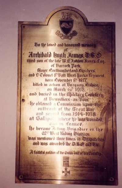 The Memorial To Archie In High Hesketh