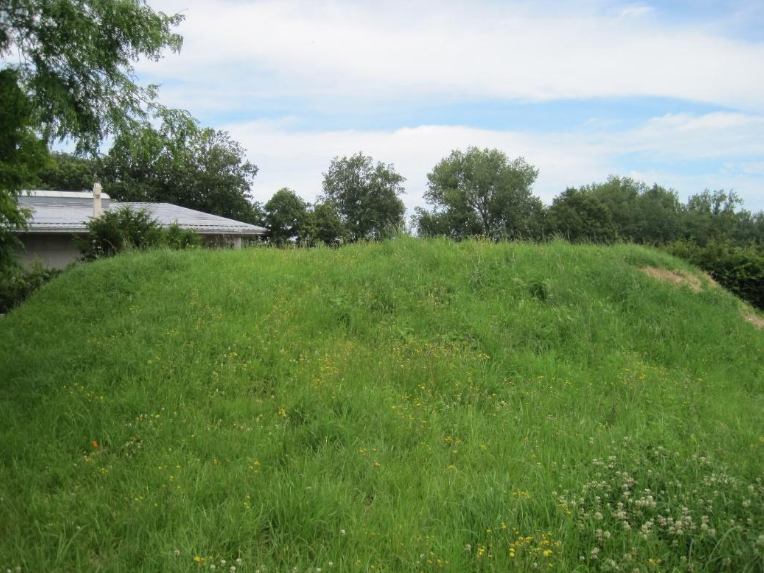 The Replica Of The Base Of The Old Windmill