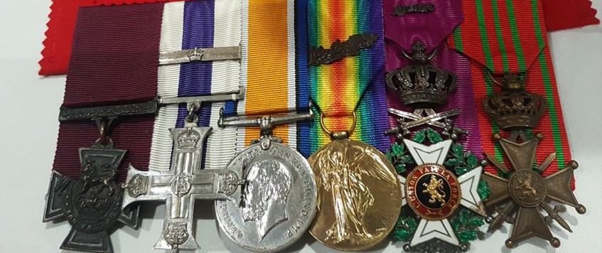 ONLINE: The Making of a Hero : James Neville Marshall VC, MC and Bar, Chevalier de L’Ordre de Léopold, Croix de Guerre