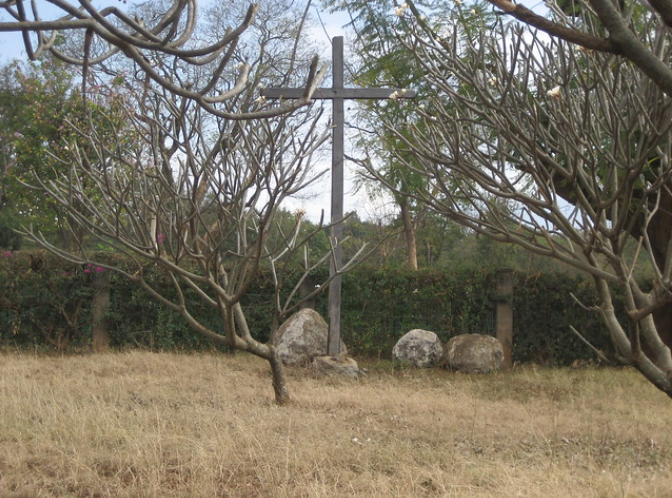 The German memorial at Moshi