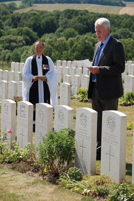 Marfaux Cemetery For Leonard Maidment..