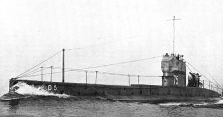 HMS D5