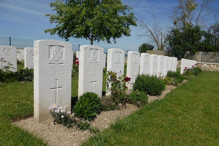 Seven Wiltshire Headstones.