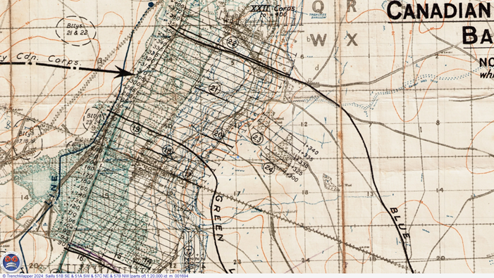 Canadian Machine Gun Barrage