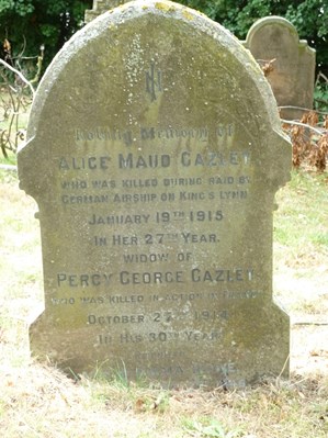 Alice Gazley Headstone