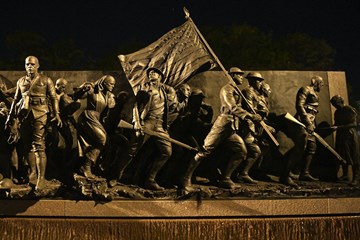 PART I An historic event in Washington DC to commemorate those who served in the American Expeditionary Force in World War One with photographs by Attila Szalay-Berzeviczy