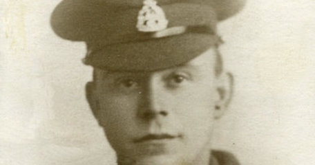 George Leonard Collins In Army Uniform
