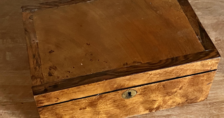 Antique Writing Box For Letters