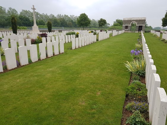 Assevillers New British Cemetery 20 05 2019