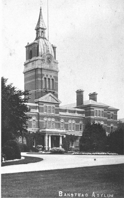 Banstead Asylum In 1915