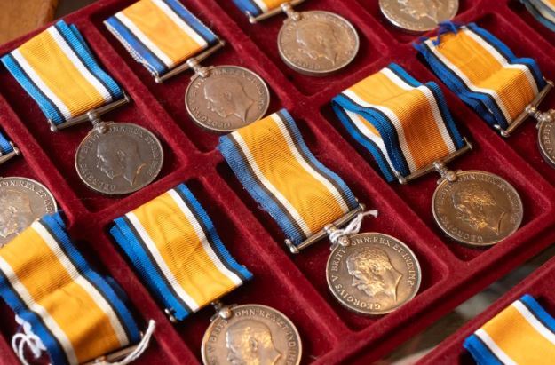 Medals.