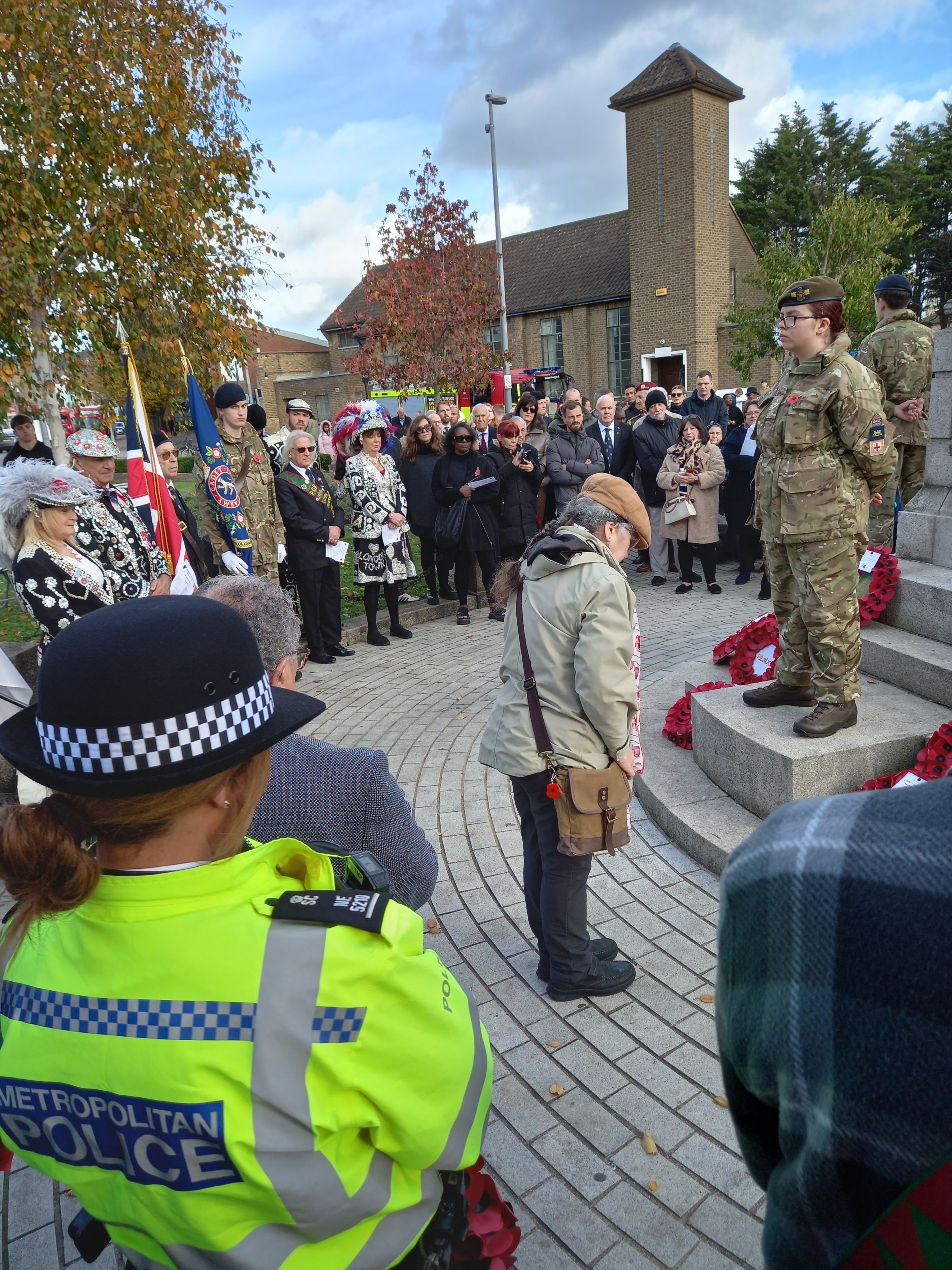 13 Joy Laying Wreath For WFA