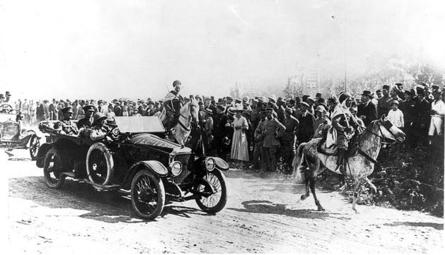General Sir Edmund Allenby Arrives In Jerusalem In A Vauxhall Staff Car