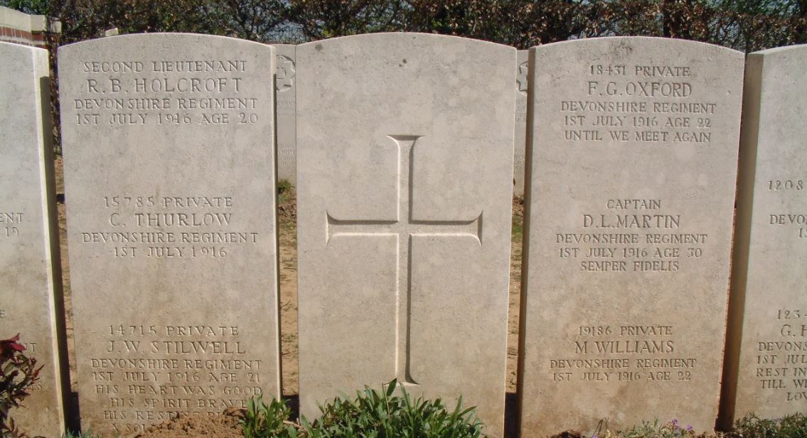 Captain Martin 1.7.1916