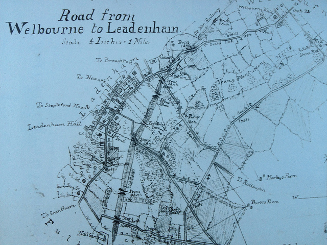 A Map Drawn By Robertson As A School Boy