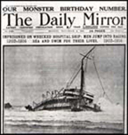 The Daily Mirror Newspaper Clipping