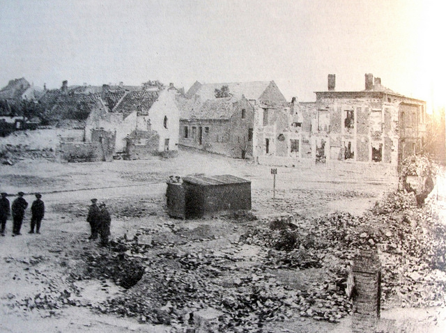 Aftermath Of The Explosions In The Village Square