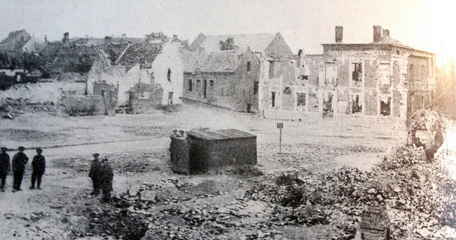 Aftermath Of The Explosions In The Village Square