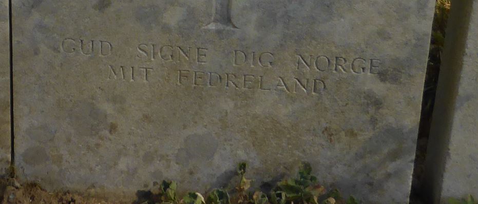 Norweigan Inscription