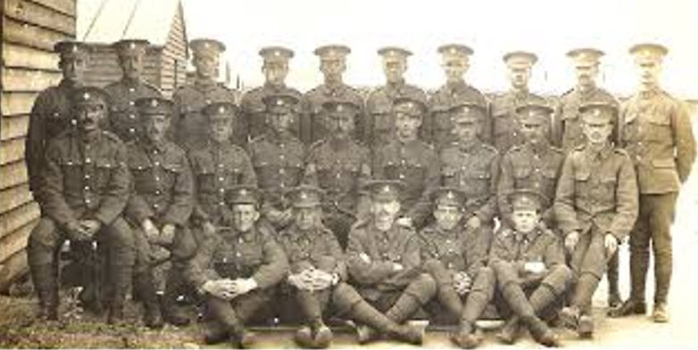 Men Of The Loyal North Lancashire Regiment In 1914