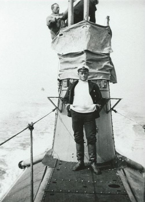 Nasmith On Submarine C7