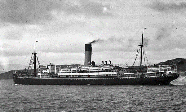 The SS Tainui, Belonging To The Shaw Savill & Albion Co Ltd.
