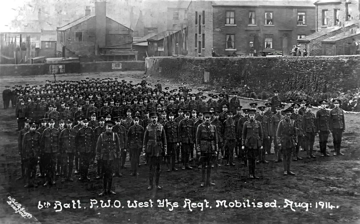 Prince Of Wales' Own West Yorkshire Regiment, August 1914 (6Th Battalion)