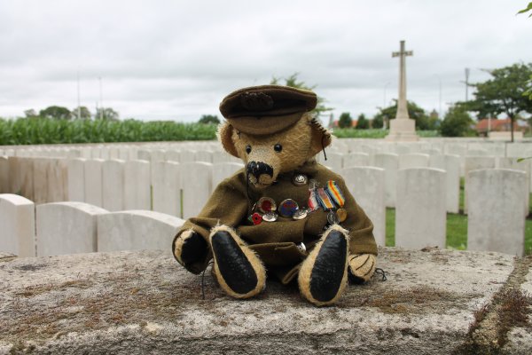 Branch Mascot At Brandhoek New Military Cemetery