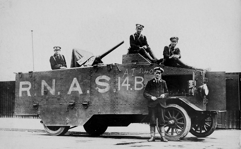 Rnas Armoured Car Seabrook Armoured Lorry